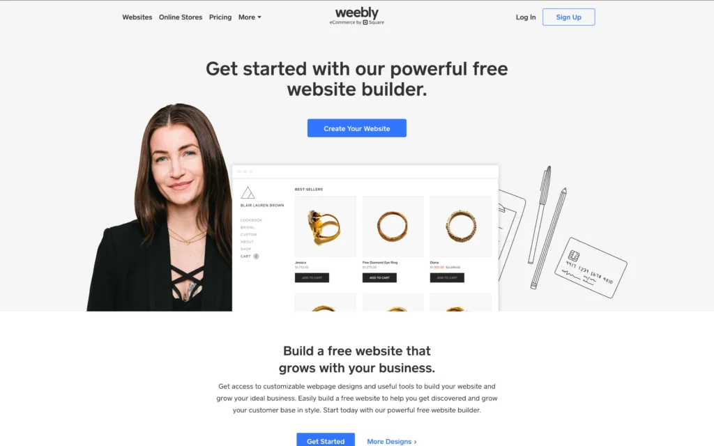 Blogger – TWeebly – The Best Free Website + Blog Combohe Google-Owned, Monetization-Friendly Platform