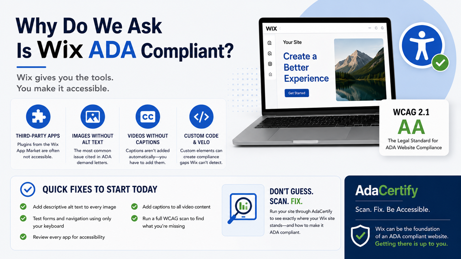 Is Wix ADA Compliant? What Every Website Owner Needs to Know in 2026
